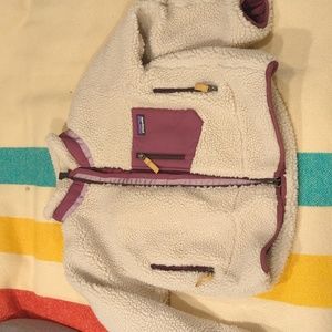 Patagonia Sherpa fleece - kids XS 5-6 - retro X